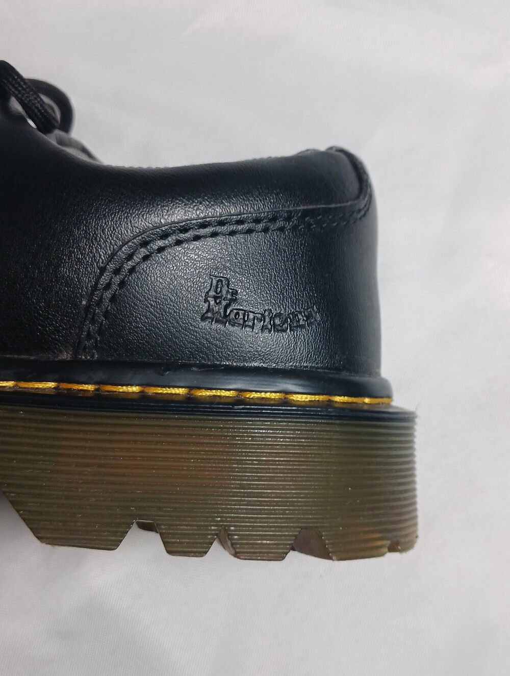 Dr. Martens Comfy Oxfords Black Leather M7 / W8 - Picture 9 of 16